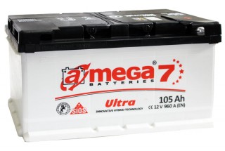 Аккумулятор A-mega Ultra 105 R+ 960 A (EN)